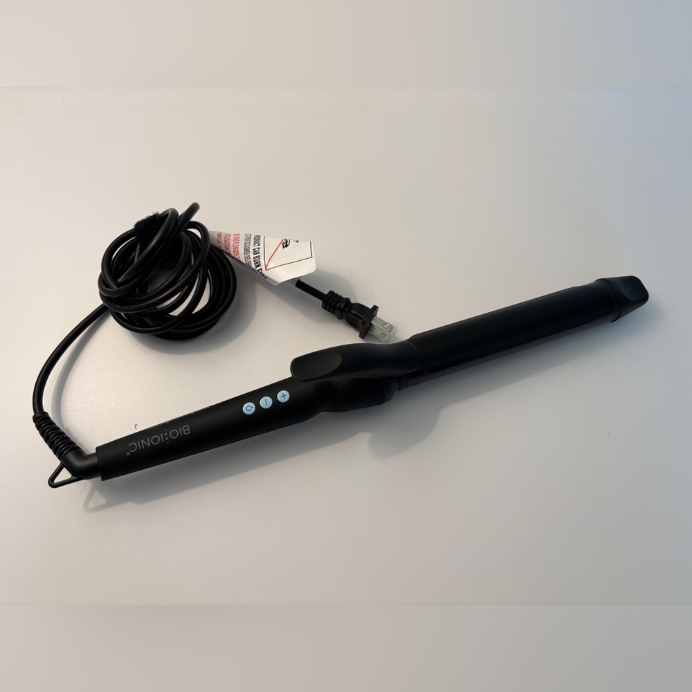🌀 BIO:IONIC LONG BARREL CURLING IRON - PROFESSIONAL SALON QUALITY 🌀